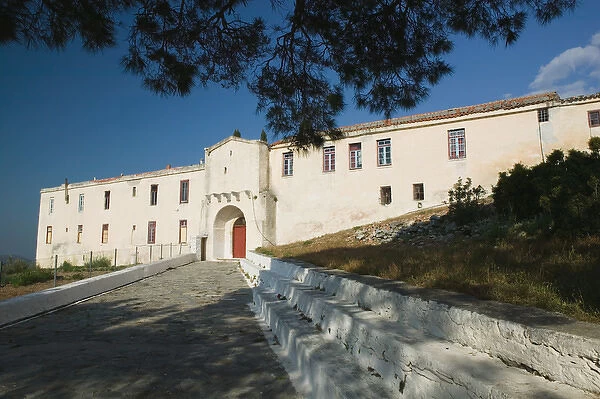 GREECE-Northeastern Aegean Islands-SAMOS-Cape Praso: Zoodohos Pigi (Source of Life) Monastery (b