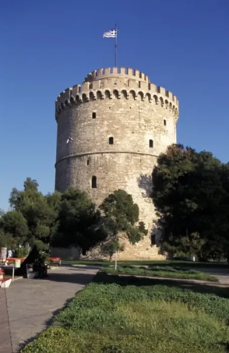 Framed Print : Greece, Thessaloniki. The White Tower Framed Print : Greece, Thessaloniki. The White Tower