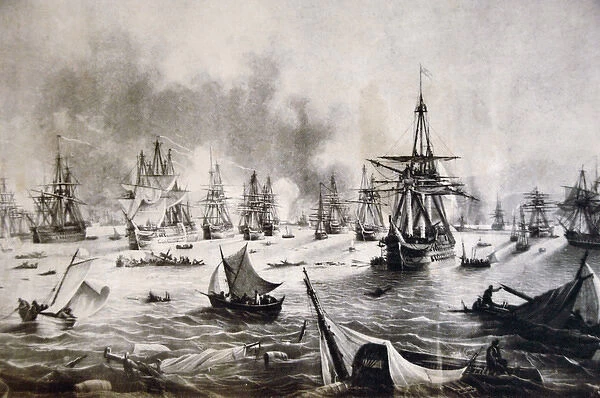 GREEK WAR OF INDEPENDENCE (1821-1830) The naval Battle of Navarino (October 20