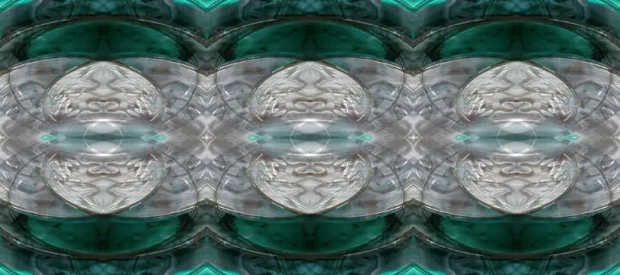 Framed Print : Green, black and white abstract Framed Print : Green, black and white abstract