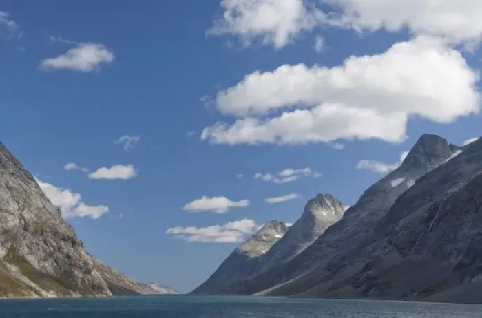 Framed Print : Greenland, Prince Christian Sound (aka Prins Christian Sund). Fjord Framed Print : Greenland, Prince Christian Sound (aka Prins Christian Sund). Fjord