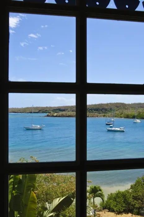 Framed Print : Grenada. Bel Air Plantation Villa Resort, Grenada