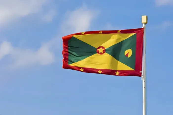 Framed Print : Grenada flag Framed Print : Grenada flag