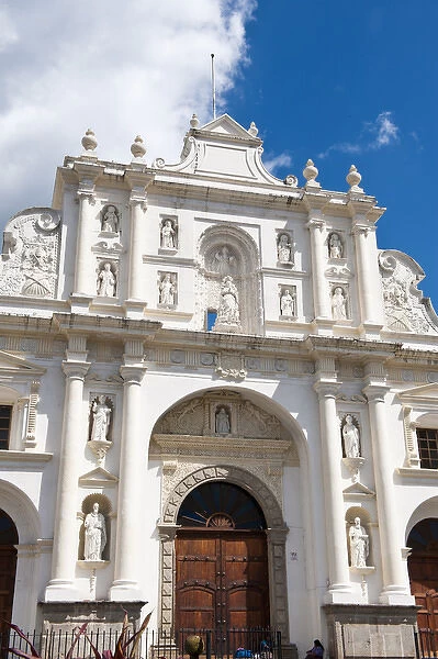 Guatemala, Antigua. Cathedral of Saint Joseph Antigua, Guatemala