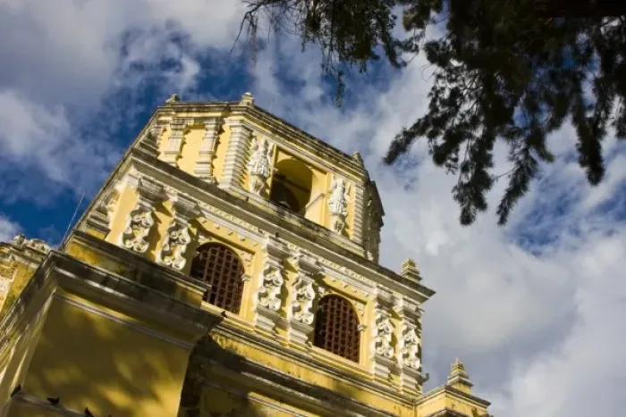 Framed Print : Guatemala, Antigua. The church of La Merced was originally built in 1548. Its present Framed Print : Guatemala, Antigua. The church of La Merced was originally built in 1548. Its present
