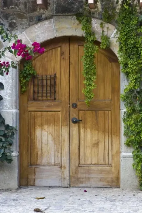 Framed Print : Guatemala, Antigua. Entry door at a local coffee plantation in Antigua Framed Print : Guatemala, Antigua. Entry door at a local coffee plantation in Antigua
