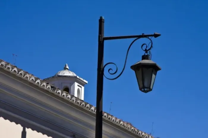 Framed Print : Guatemala, Antigua. Ornate lamppost in the streets of Antigua Framed Print : Guatemala, Antigua. Ornate lamppost in the streets of Antigua