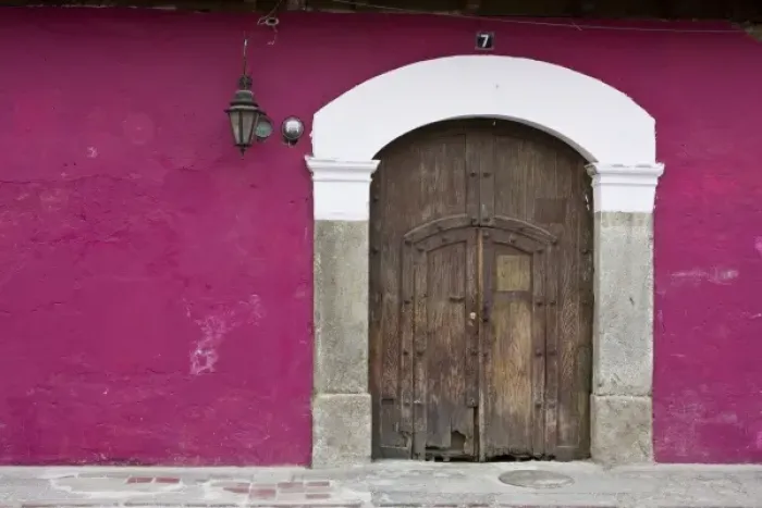 Framed Print : Guatemala, Antigua. Ornate wooden doors of home in the town of Antigua Framed Print : Guatemala, Antigua. Ornate wooden doors of home in the town of Antigua