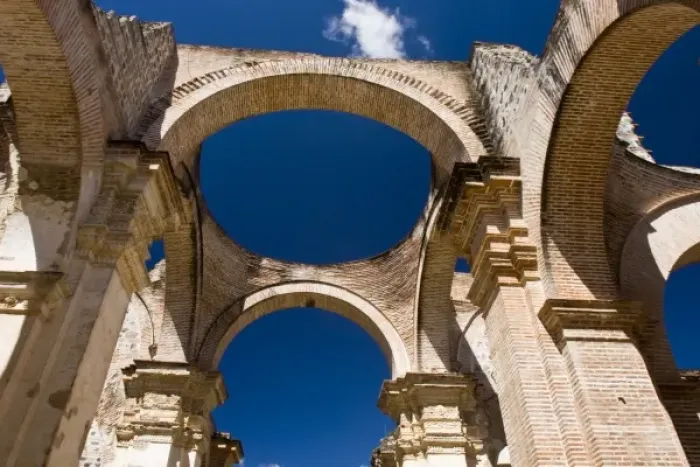 Framed Print : Guatemala, Antigua. The Ruins of the Cathedral de Antigua. The Cathedral was almost Framed Print : Guatemala, Antigua. The Ruins of the Cathedral de Antigua. The Cathedral was almost