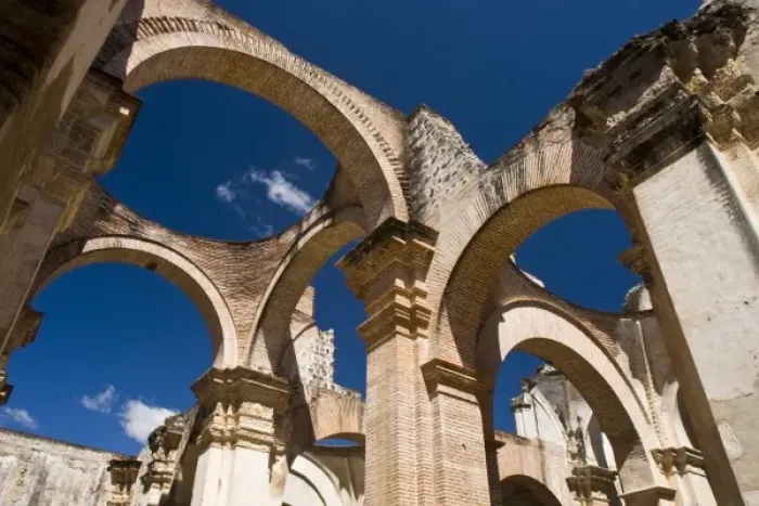 Framed Print : Guatemala, Antigua. The Ruins of the Cathedral de Antigua. The Cathedral was almost Framed Print : Guatemala, Antigua. The Ruins of the Cathedral de Antigua. The Cathedral was almost