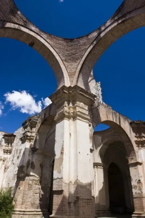 Framed Print : Guatemala, Antigua. The Ruins of the Cathedral de Antigua. The Cathedral was almost Framed Print : Guatemala, Antigua. The Ruins of the Cathedral de Antigua. The Cathedral was almost