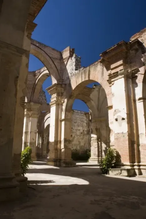 Framed Print : Guatemala, Antigua. The Ruins of the Cathedral de Antigua. The Cathedral was almost Framed Print : Guatemala, Antigua. The Ruins of the Cathedral de Antigua. The Cathedral was almost