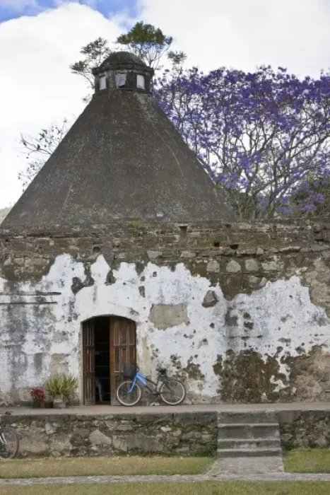 Framed Print : Guatemala, Antigua. School bulit by friars in 1757, it did not have the royal approval Framed Print : Guatemala, Antigua. School bulit by friars in 1757, it did not have the royal approval