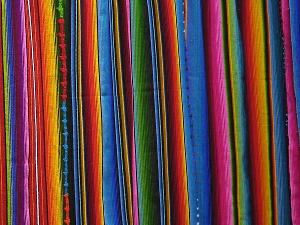 Guatemala, Colorful fabric. Credit as: Dennis Kirkland  /  Jaynes Gallery  /  DanitaDelimont