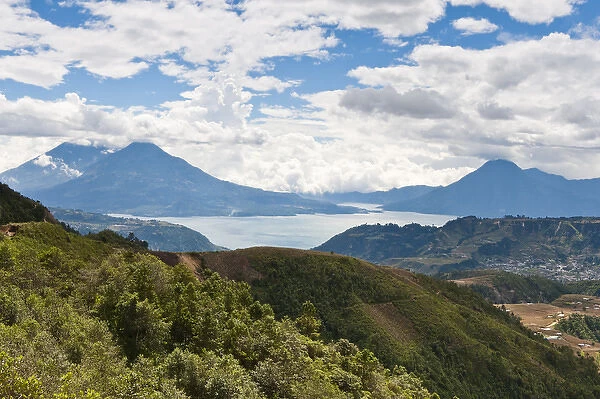 Guatemala, Solola. Lago de Atitlan (Lake Atitlan)