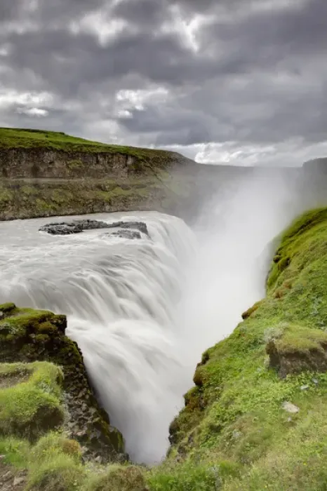 Framed Print : Gulfoss Waterfall, the Golden Waterfall, Iceland Framed Print : Gulfoss Waterfall, the Golden Waterfall, Iceland
