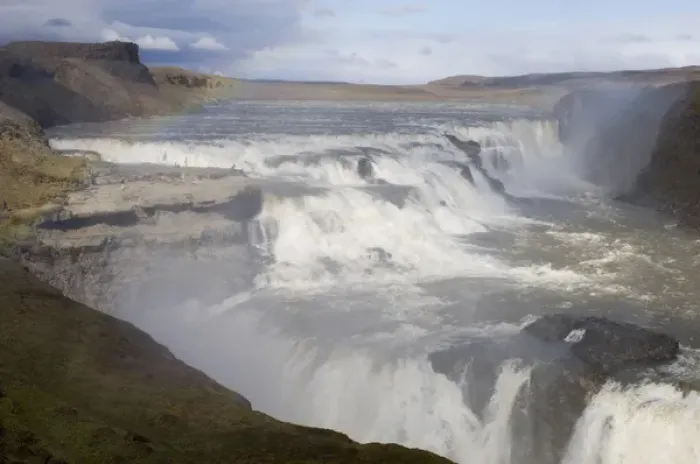 Framed Print : Gullfoss waterfalls, Iceland Framed Print : Gullfoss waterfalls, Iceland