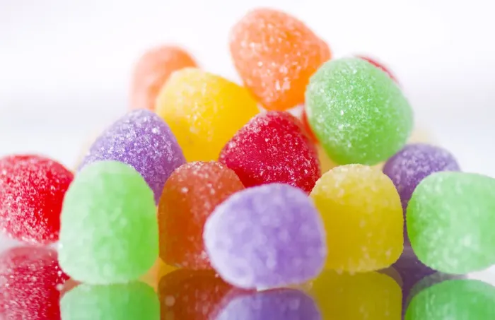 Framed Print : Gumdrop Candies
