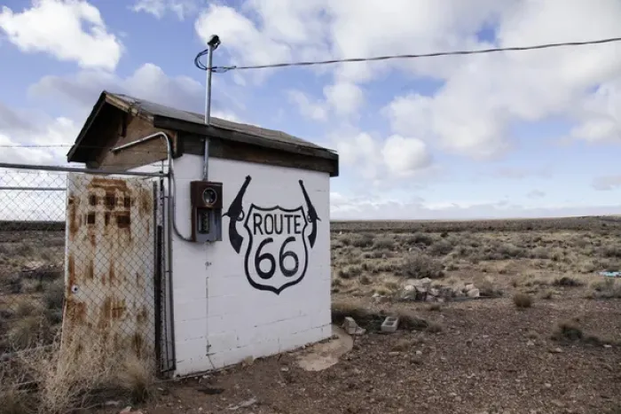 Framed Print : Two Guns, Arizona, United States. Route 66 Framed Print : Two Guns, Arizona, United States. Route 66