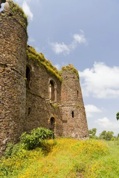 Framed Print : Guzara Castle between Gonder and Lake Tana, Ethiopia Framed Print : Guzara Castle between Gonder and Lake Tana, Ethiopia