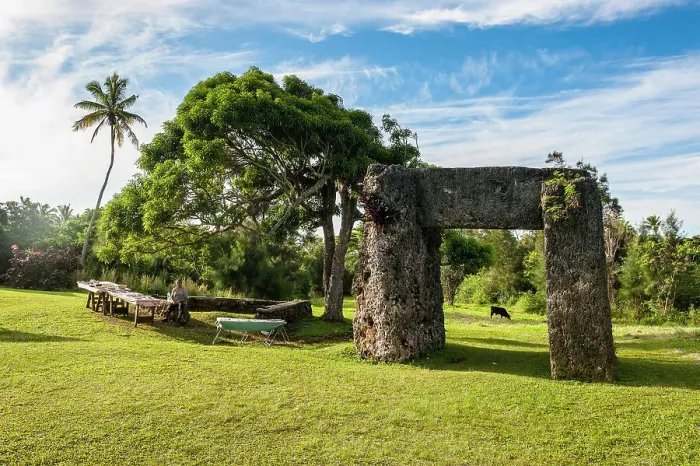 Framed Print : Haamonga a Maui (Burden of Maui), stone trilithon build in the 13th century, Tongatapu Framed Print : Haamonga a Maui (Burden of Maui), stone trilithon build in the 13th century, Tongatapu