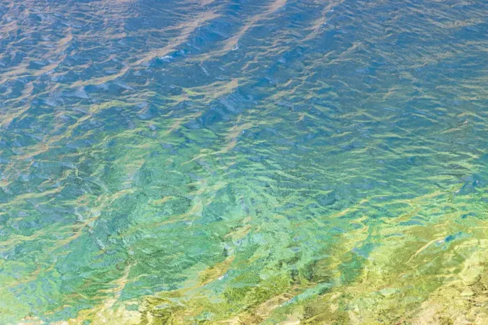 Framed Print : Haft Kul, Sughd Province, Tajikistan. Abstract patterns in the water of Nezhegon, Haft Kul, the Seven Lakes Framed Print : Haft Kul, Sughd Province, Tajikistan. Abstract patterns in the water of Nezhegon, Haft Kul, the Seven Lakes