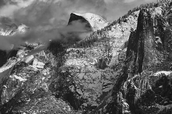 Half Dome and Valley, Yosemite National Park, California