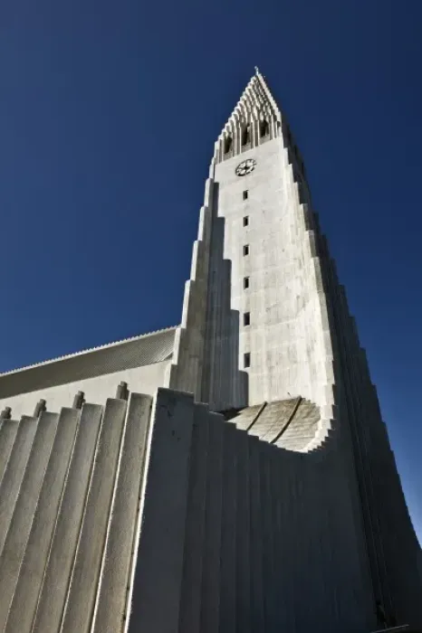 Framed Print : Hallgrimskirkja, main Lutheran Church, Reykjavik, Iceland