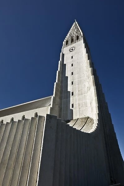 Hallgrimskirkja, main Lutheran Church, Reykjavik, Iceland