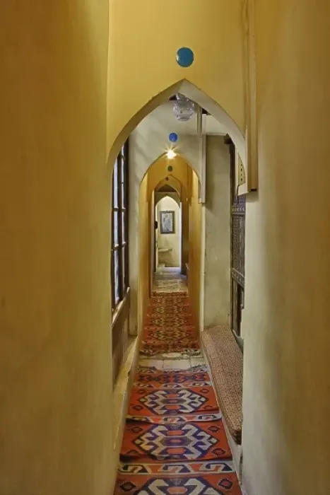 Framed Print : Hallway and rugs, Cairo, Egypt