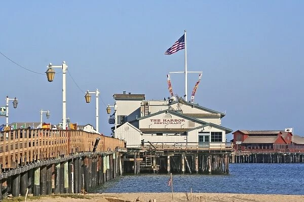 The Harbor Restaurant on pier Santa Barbara California
