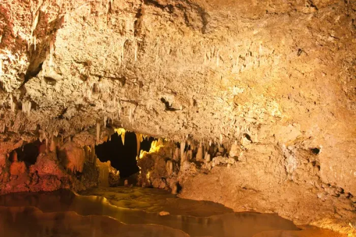 Framed Print : Harrisons Cave Barbados, Caribbean