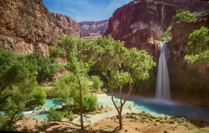 Framed Print : Havasu Falls, Arizona