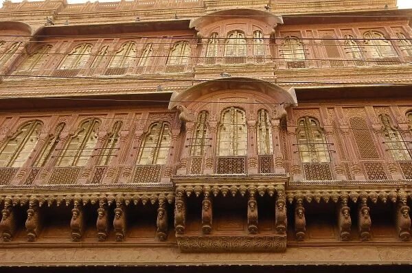 Havelis of Bikaner, Rajasthan, INDIA