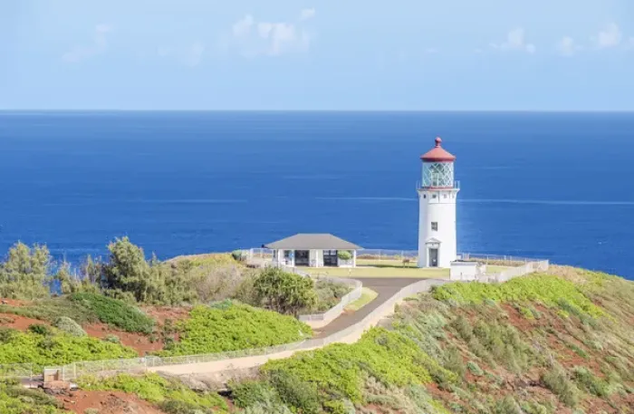 Framed Print : Hawaii, Kauai, Kilauea Lighthouse
