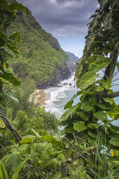 Hawaii, Kauai, Napali, Napali Coast State Park, Pacific Ocean