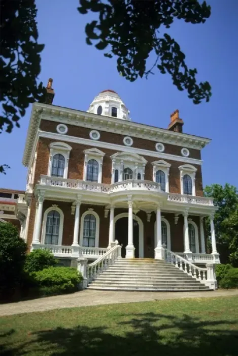 Framed Print : The Hay House an Antebellum Mansion in Macon, Georgia Framed Print : The Hay House an Antebellum Mansion in Macon, Georgia