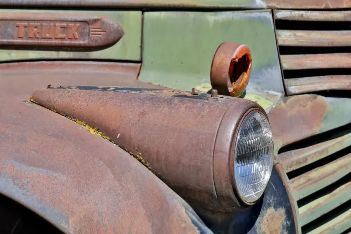 Framed Print : Headlight on old truck detail in Sprague, Washington State Framed Print : Headlight on old truck detail in Sprague, Washington State