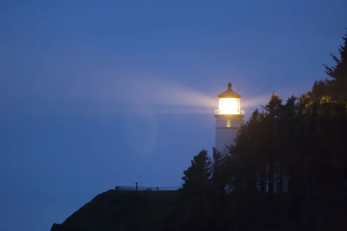 Framed Print : Heceta Head Lighthouse, Central Oregon Coast, USA