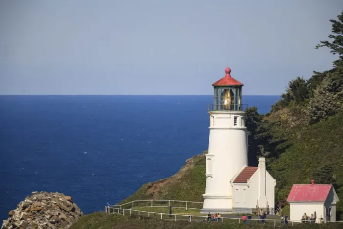 Framed Print : Heceta Head Lighthouse, constructed in 1894, Oregon Coast, Oregon, USA Framed Print : Heceta Head Lighthouse, constructed in 1894, Oregon Coast, Oregon, USA