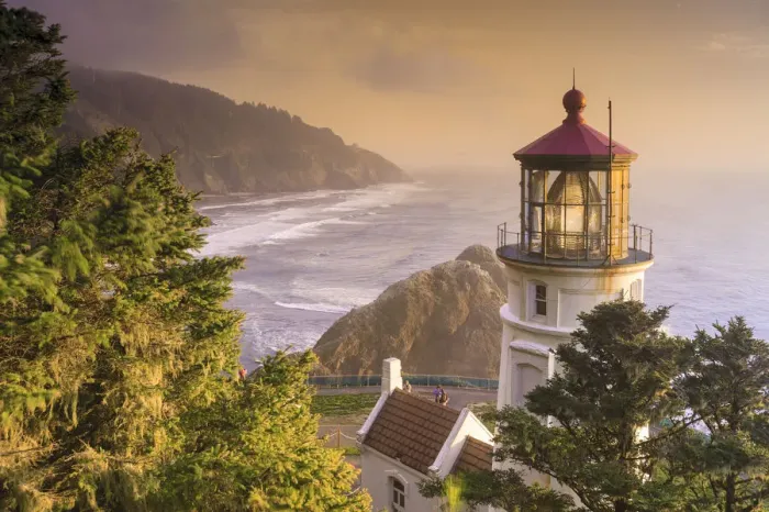 Framed Print : Heceta Head Lighthouse, Devils Elbow State Park, Oregon Coast Framed Print : Heceta Head Lighthouse, Devils Elbow State Park, Oregon Coast