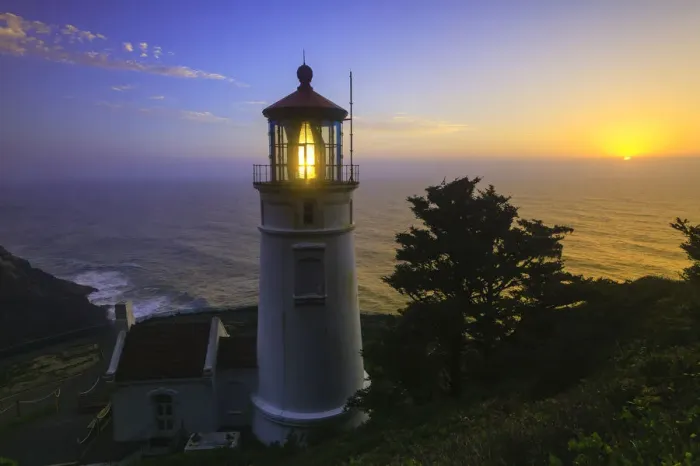 Framed Print : Heceta Head Lighthouse, Devils Elbow State Park, Oregon Coast Framed Print : Heceta Head Lighthouse, Devils Elbow State Park, Oregon Coast