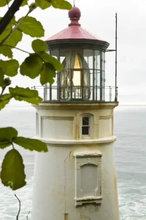 Framed Print : Heceta Head Lighthouse - State Park. Near Florence, Oregon