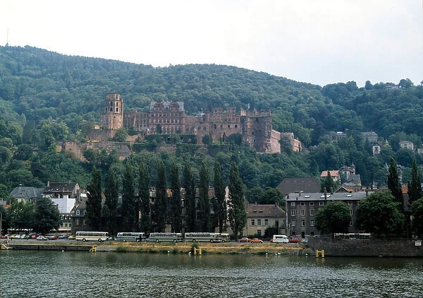 Heidelberg view with castle Germany Copyright: aAC Ltd