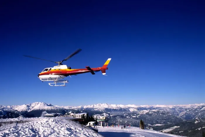 Framed Print : Helicopter Skiing on Whistler Mountains in B. C. Canada Framed Print : Helicopter Skiing on Whistler Mountains in B. C. Canada