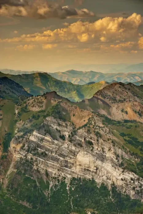 Framed Print : Hellgate Cliffs from top of Snowbird Tram, Geology, Little Cottonwood Canyon, near Alta and SLC Framed Print : Hellgate Cliffs from top of Snowbird Tram, Geology, Little Cottonwood Canyon, near Alta and SLC
