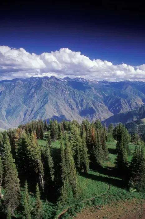 Framed Print : Hells Canyon (The deepest canyon in North America) Wilderness overview from hat Point Lookout Tower Framed Print : Hells Canyon (The deepest canyon in North America) Wilderness overview from hat Point Lookout Tower
