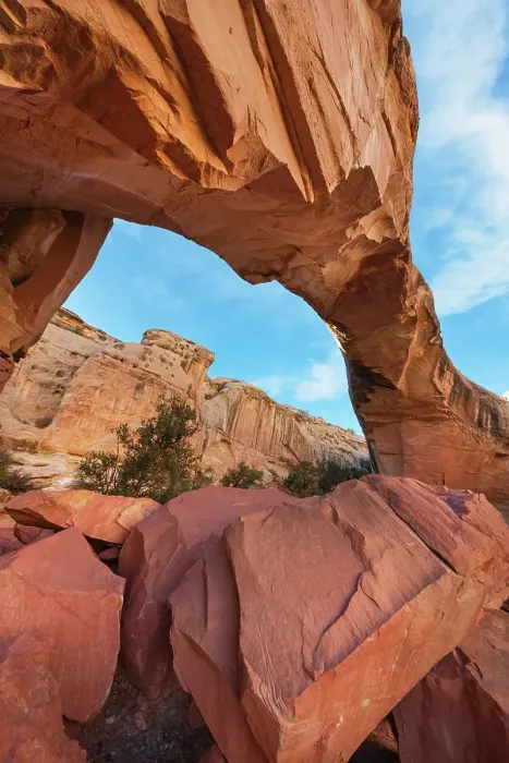 Framed Print : Hickman Bridge, Capitol Reef National Park, Utah Framed Print : Hickman Bridge, Capitol Reef National Park, Utah