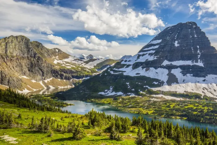 Framed Print : Hidden Lake, Glacier National Park, Montana Framed Print : Hidden Lake, Glacier National Park, Montana