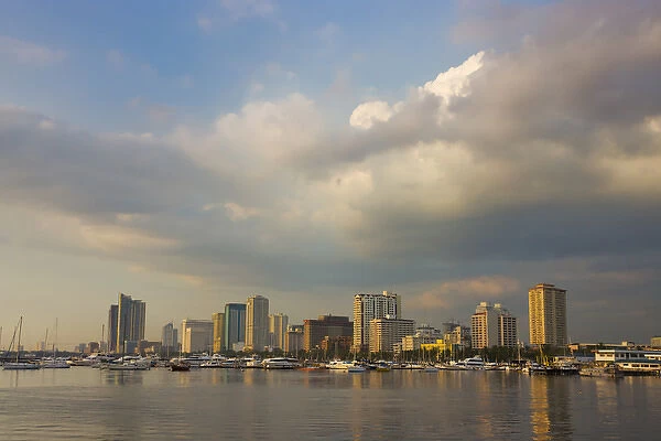 High rises along the waterfront, Manila Bay, Manila, Philippines